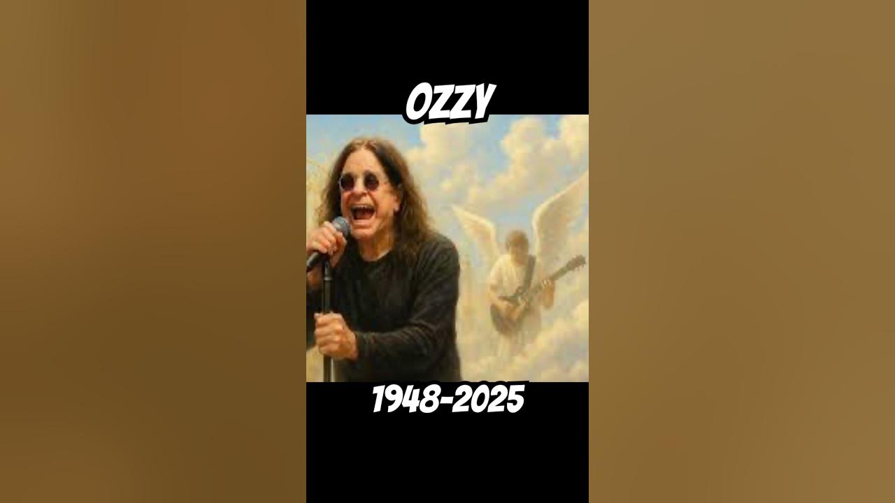 See you on the other side Ozzy #ozzyosbourne #rip #youwillbemissed ￼