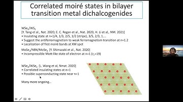 Yang Zhang: Quantum Chemistry, Charge-Transfer and Density Functional Theory Correlated Moire States