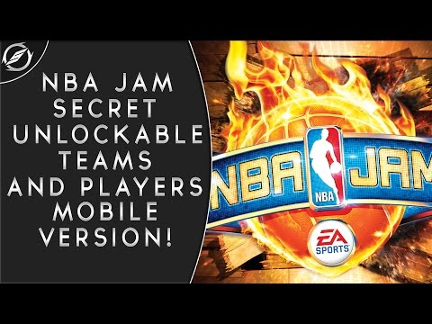 How To Unlock Every Secret NBA Jam Teams & Characters (iPad, iPod, iPhone, Android)