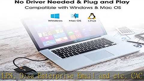 ZOWEETEK Type C CAC Reader, Smart CAC Card Reader USB C for DOD Military Common Access CAC, Compati