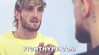 LOGAN PAUL FINAL MESSAGE TO JAKE PAUL HOURS BEFORE BEN ASKREN FIGHT: "THIS FIGHT IS EVERYTHING"