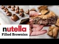 How To Make Nutella Filled Brownies