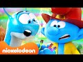 Smurfs Travel to Parallel Worlds! 🌀 | Full Scene | @Nicktoons
