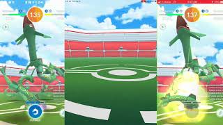 Pogo Rayquaza Trio With Only Lv20 Rayquazas