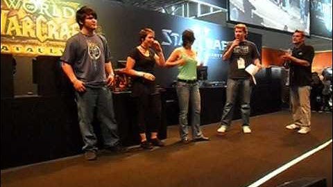 Gamescom 2010 World of Warcraft Dance Contest Part 2/2
