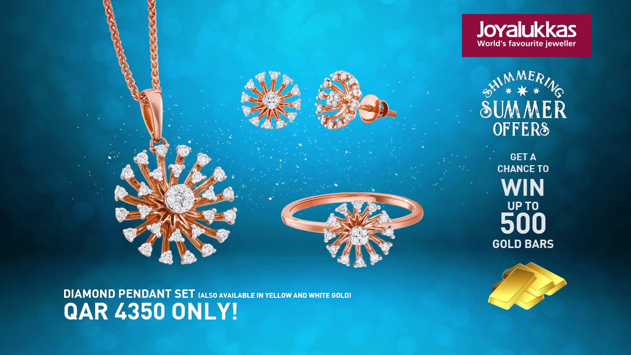 Summer Exclusive Diamond Jewellery Collection - WIN UP TO 500 GOLD BARS!