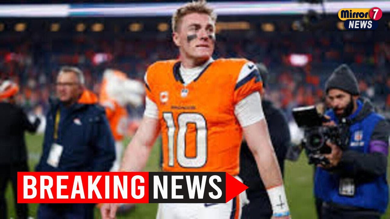 Bo Nix Injury Shakes Broncos as Denver Scrambles for a QB Before AFC Title Game
