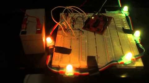 MSP-430 Controlling Serial Addressable RGB LED String