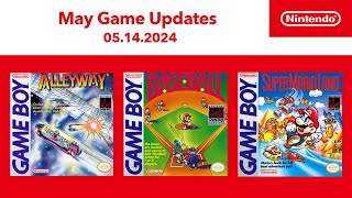 Game Boy May 2024 Game Updates Nintendo Switch Online