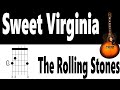 Sweet Virginia The Rolling Stones Guitar Lesson Intro