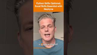 Python Skills Optional, Excel Skills Essential with Neptyne!🐍