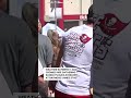 Bucs fans outside Raymond James Stadium before kickoff