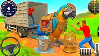 Animal Cargo Transport Truck Driving Simulator 3D : Parrot Transport Cargo Game : Best Gameplay  screenshot 4