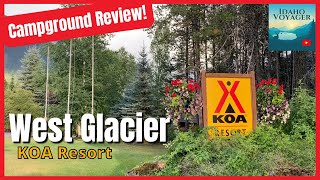 West Glacier KOA Resort | W. Glacier, Montana