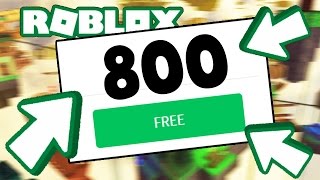 How To Get 800 Robux In 5 Seconds 800 Robux Giveaway Roblox Free Robux Youtube - how to get 800 robux in 5 seconds 800 robux giveaway roblox free robux