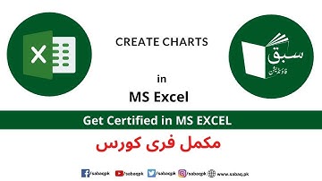 Create charts, Computer Science Lecture | Sabaq.pk