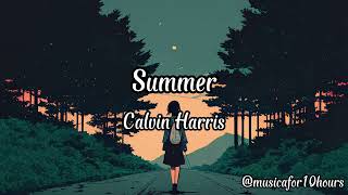 Summer - Calvin Harris 10 HOURS PIANO RELAX