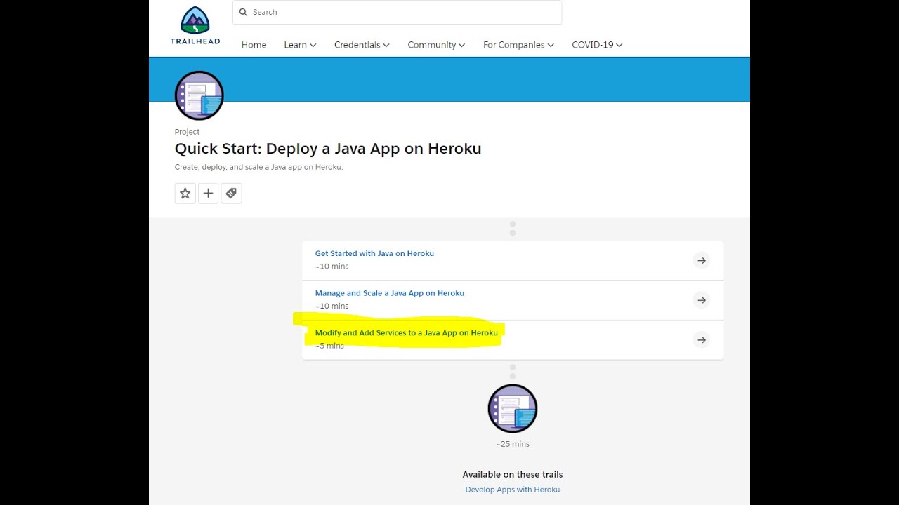 Deploy a Java App on Heroku | Modify and add services to a java app ...