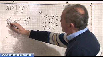Come si trova l ortocentro di un triangolo?