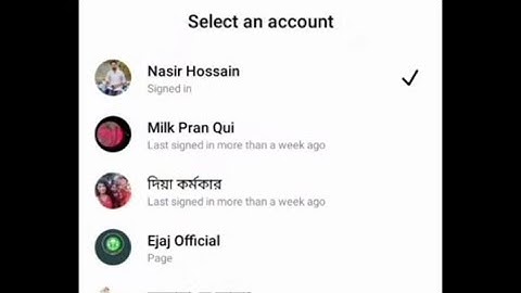 Fix select an account messenger problem 2022 | select an account messenger bug | switch account