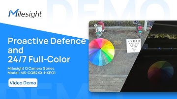 Real-world Demo | Ultra Low-Light Full-Color Imaging Powered by AI ISP