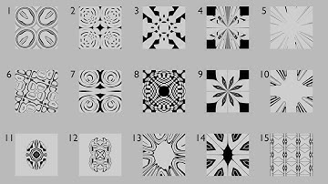 Procedural Nodes (part 28) - Another 15 procedural geometric textures in Blender