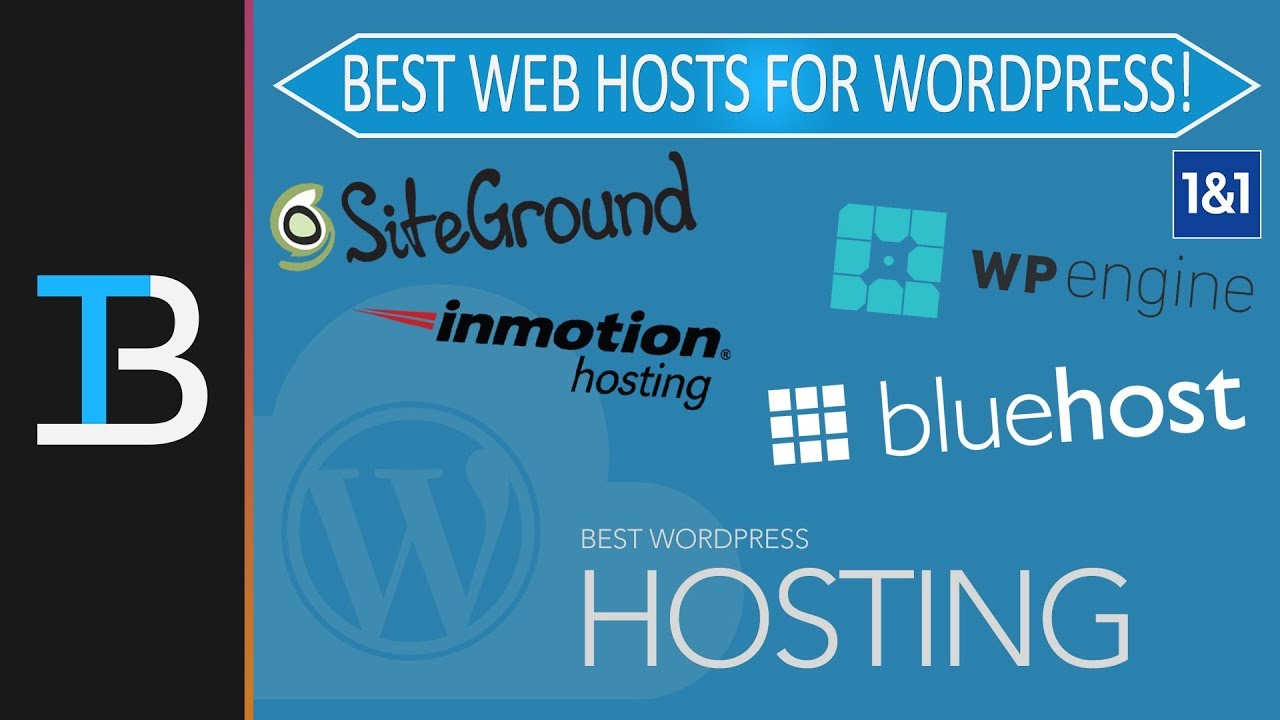 Top 5 Best Web Hosting for WordPress (2018) - YouTube
