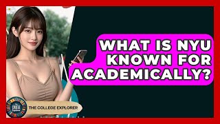 What Is NYU Known For Academically? - The College Explorer