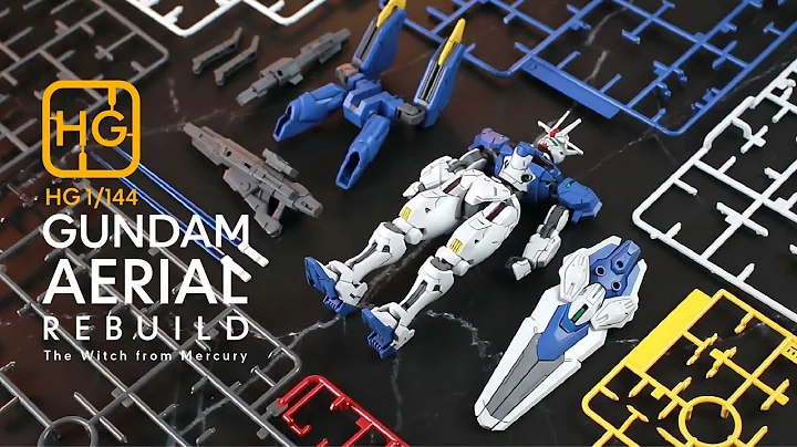 HG Gundam Aerial Rebuild The Witch From Mercury | ASMR SPEED BUILD
