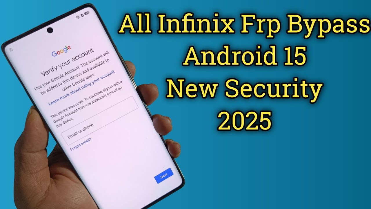 All Infinix Android 15 Frp Bypass 2025