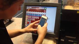 Une Mouche Dans Lécran Tactile Du Mcdos