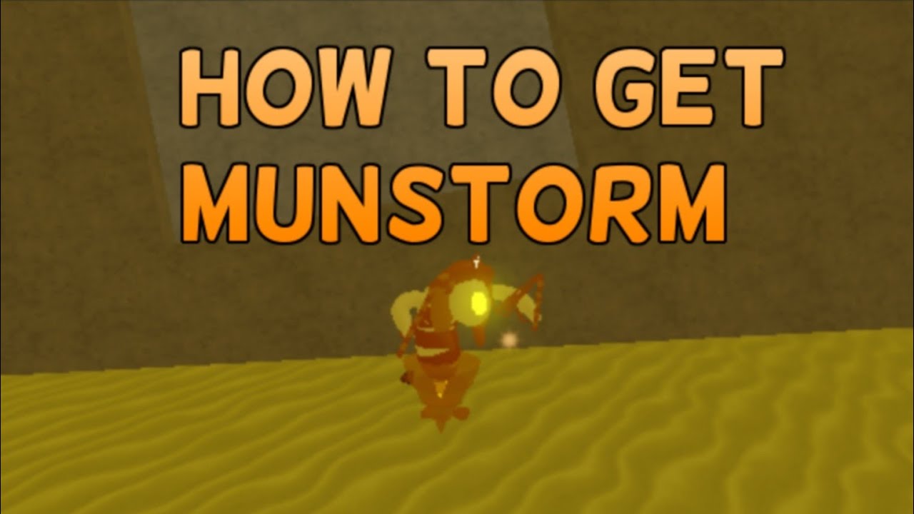 HOW TO GET MUNSTORM - Monsters of etheria - YouTube