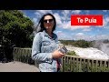 30-метровый гейзер в парке Te Puiа, Новая Зеландия