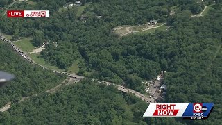 RAW VIDEO: Traffic jam near the south gates of Arrowhead Stadium