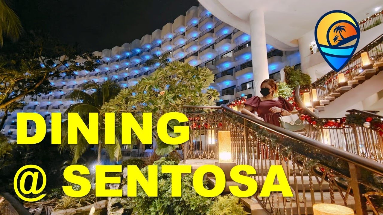 Silver Shell Cafe : Dinner By The Sea at Rasa Sentosa Resort #33 - YouTube