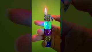 Flame on fingertips lighter