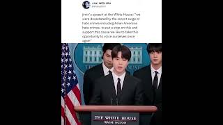 Jimin’s speech at the White House