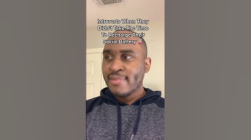 When Introverts Run Out Of Battery 💀 #shorts