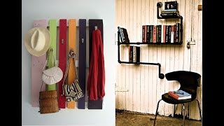 【DIY】壁面にちょっとした棚を手作りして部屋をお洒落なカフェ風インテリアアイデア♡～Stylish cafe style interior idea.