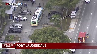 Shooting reported outside of Fort Lauderdale police station, multiple victims may be involved