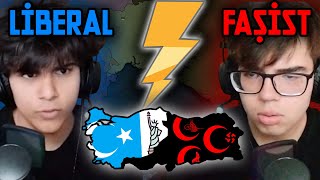 LİBERAL VS FAŞİST  TÜRKİYE İÇ SAVAŞI  Multiplayer Age of History 2