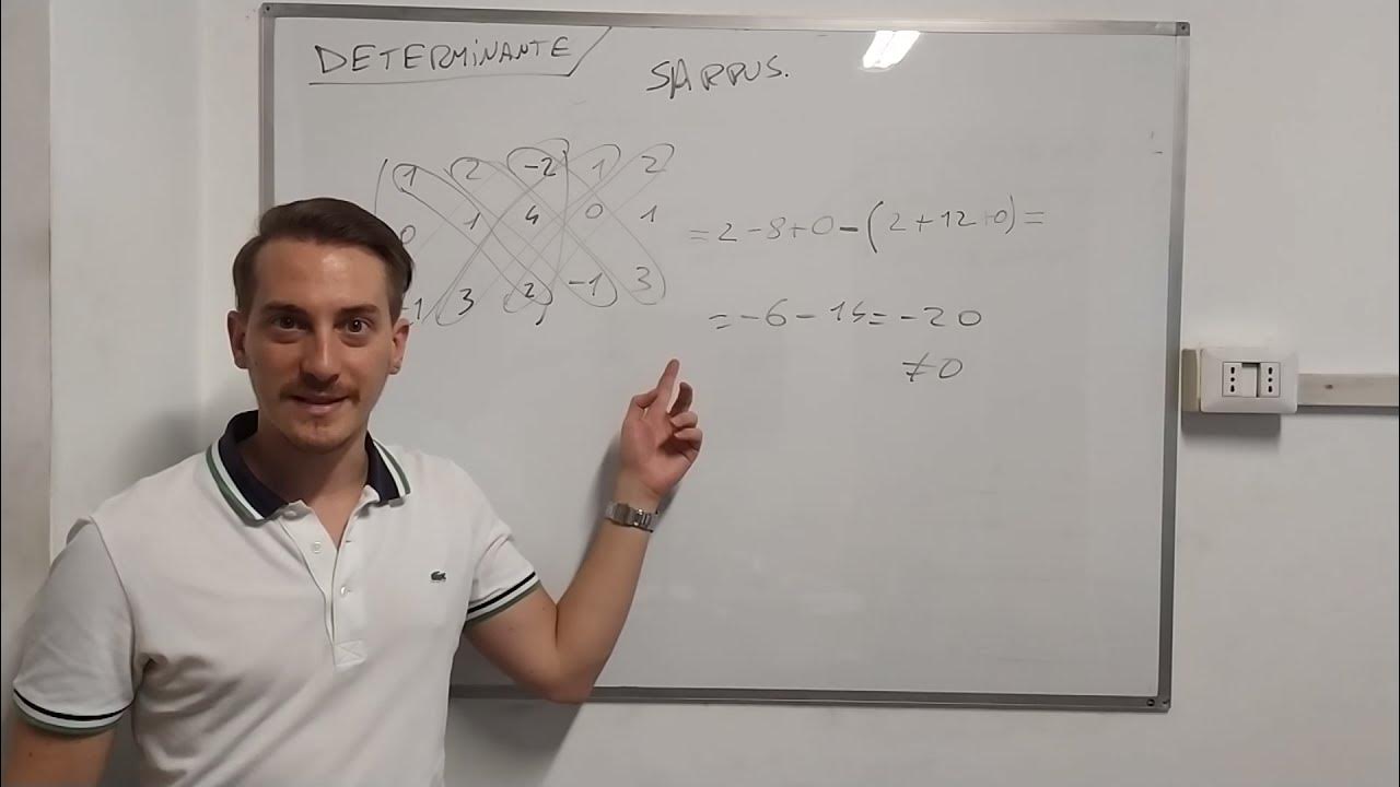 12 Come si calcola il determinante? YouTube 12 Come si calcola il determinante? YouTube