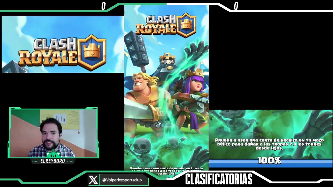 Las coronas de Volpe |Clasificatorias | Clash Royale| Primera edición | Parte 2