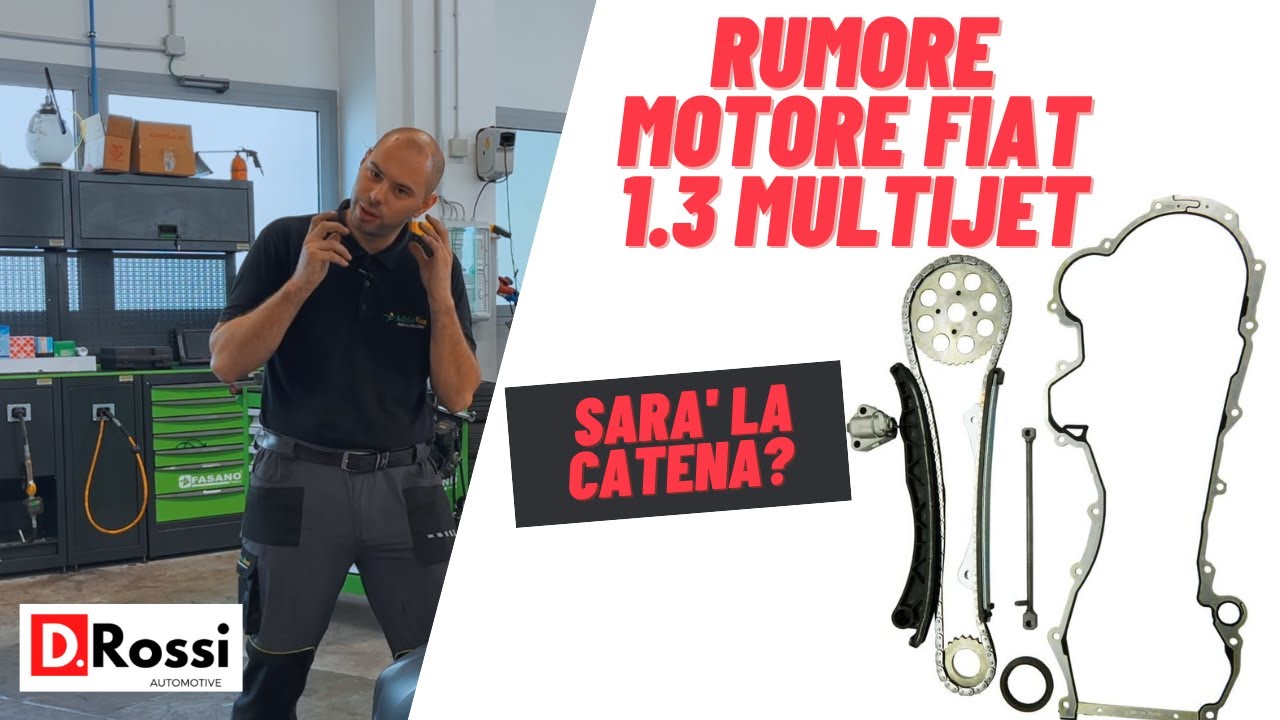 RUMOROSITÀ' SOSTITUZIONE CATENA DISTRIBUZIONE 1.3 MULTIJET FIAT (SENZA TOGLIERE LA TURBINA)