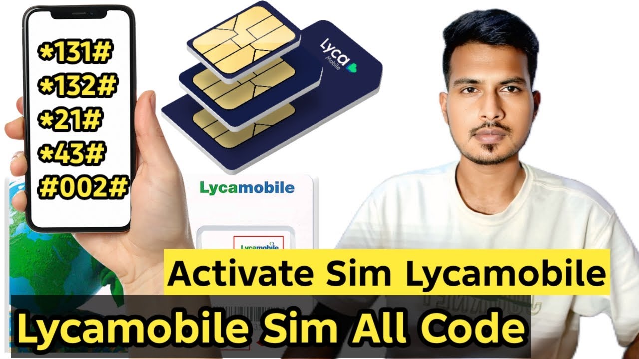 Lycamobile Data Package, Lycamobile Sim All Service Code - YouTube