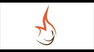 Adobe Illustrator how to make Design logo Fire