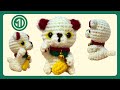 【かぎ針編み】招き猫のあみぐるみの編み方①／お正月飾り🐱🎍