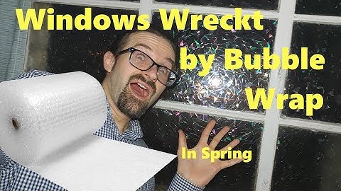 Leaving Bubble Wrap on Your Windows? Here’s What Could Happen! + ASMR