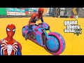 Homem aranha saltando com MOTOS futurísticas - GTA V Mods