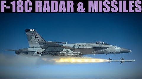 FA-18C Hornet | Learning A/A Missiles & Radar | DCS WORLD